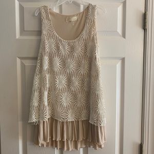 A’Reve Boutique Lace Crochet BOHO Dress
